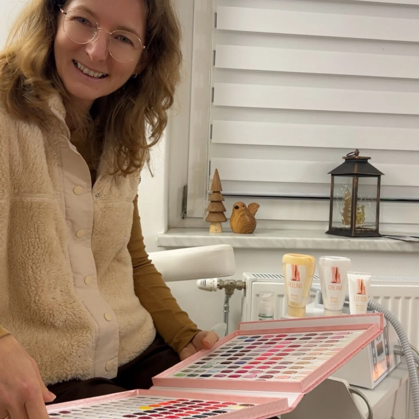 Karin Smolle in ihrem Homestudio