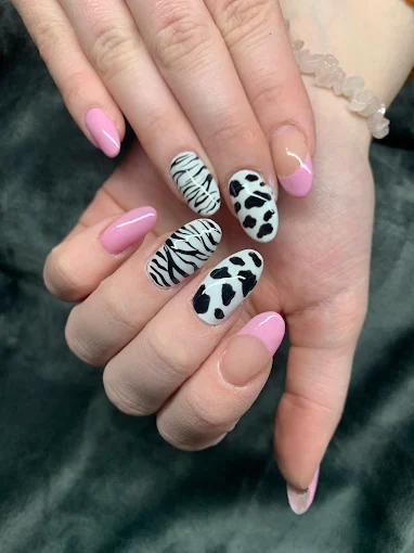 Pink Magenta Gel-Nägel